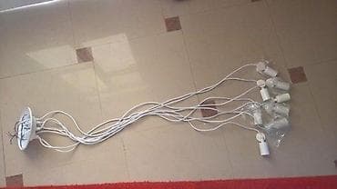 1. Led luster sa 3 lampe2. Luster sa 8 asunga i dugackim kablovima na lalafo.rs — 5 1. Led luster sa 3 lampe2. Luster sa 8 asunga i dugackim kablovima — 5