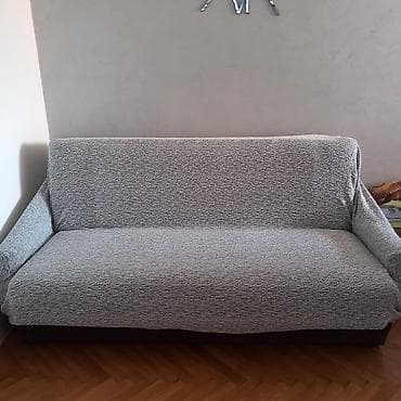 Dryers: Navlaka za trosed.Svetlo siva sa belim,elasticna at lalafo.rs — 4 Dryers: Navlaka za trosed.Svetlo siva sa belim,elasticna — 4