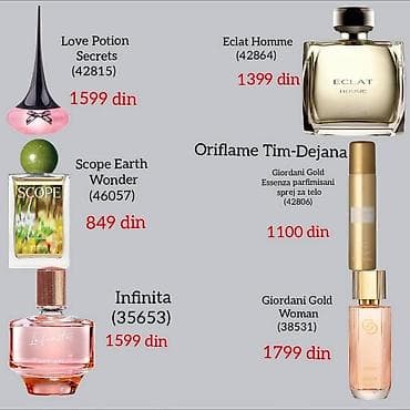 original esprit: Oriflame mirisi i dezodoransi – izbor različitih linija sa naznačenim at lalafo.rs — 6 original esprit: Oriflame mirisi i dezodoransi – izbor različitih linija sa naznačenim — 6