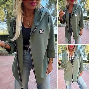Women's Sweatshirts: 💫Ženska ležerna jakna/duks sa kapuljačom i rajsferšlusom
2700 din at lalafo.rs — 1 Women's Sweatshirts: 💫Ženska ležerna jakna/duks sa kapuljačom i rajsferšlusom
2700 din — 1