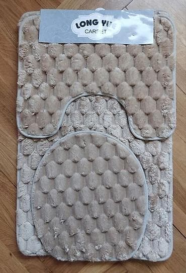 🫧Staze za kupatilo iz 3 dela vise modela 🫧Dimenzije-50*40 см 38*42 см na lalafo.rs — 1 🫧Staze za kupatilo iz 3 dela vise modela 🫧Dimenzije-50*40 см 38*42 см — 1