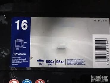 Norauto akumulator 12v 800A 95Ah. Koriscen ispravan sa stranca na lalafo.rs Norauto akumulator 12v 800A 95Ah. Koriscen ispravan sa stranca