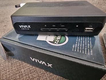 Vivax dvb-t2 152 risiver za televiziju. Digitalni prijemnik za na lalafo.rs — 6 Vivax dvb-t2 152 risiver za televiziju. Digitalni prijemnik za — 6