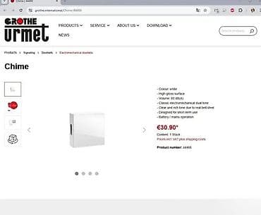 prsluk jaknica mango u: Grothe Urmet Chime – elektromehaničko zvono za vrata - Boja: bela - at lalafo.rs — 3 prsluk jaknica mango u: Grothe Urmet Chime – elektromehaničko zvono za vrata - Boja: bela - — 3