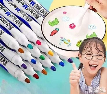 Magični flomasteri 12 kom + kašika Magični flomasteri sa 12 komada i na lalafo.rs — 3 Magični flomasteri 12 kom + kašika Magični flomasteri sa 12 komada i — 3