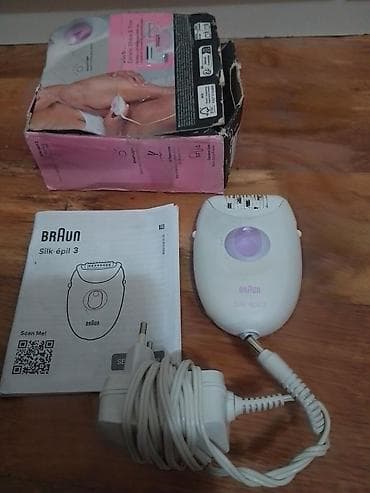 Braun Silk-épil 3 – epilator (model SE 3, Type 5320) - U paketu at lalafo.rs — 9 Braun Silk-épil 3 – epilator (model SE 3, Type 5320) - U paketu — 9