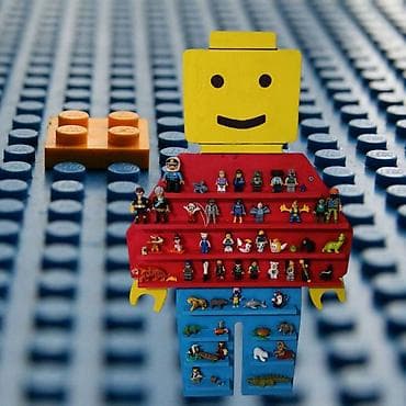 Drvena LEGO polica (50×80cm) – ručni rad! Organizujte LEGO kolekciju na lalafo.rs — 2 Drvena LEGO polica (50×80cm) – ručni rad! Organizujte LEGO kolekciju — 2