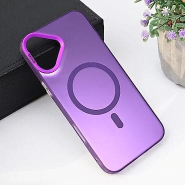 Maska Magsafe Clear za iPhone 16 Plus 6.7 ljubicasta. Kataloški broj na lalafo.rs — 1 Maska Magsafe Clear za iPhone 16 Plus 6.7 ljubicasta. Kataloški broj — 1