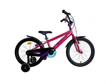 Dečiji bicikl sa pomoćnim točkićima – 18 inča - Veličina točkova: 18" na lalafo.rs Dečiji bicikl sa pomoćnim točkićima – 18 inča - Veličina točkova: 18"