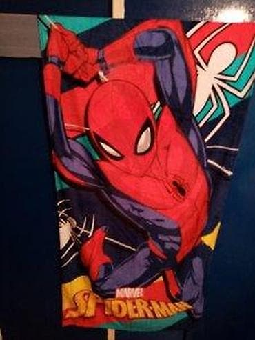 Textile: SPIDERMAN MARVEL PESKIR ZA KUPANJE NOV SPAJDERMEN ZA DECU | Cene at lalafo.rs — 5 Textile: SPIDERMAN MARVEL PESKIR ZA KUPANJE NOV SPAJDERMEN ZA DECU | Cene — 5