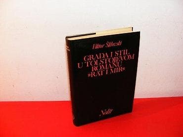GRAĐA I STIL U TOLSTOJEVOM ROMANU RAT I MIR Autor: Viktor Šklovski na lalafo.rs GRAĐA I STIL U TOLSTOJEVOM ROMANU RAT I MIR Autor: Viktor Šklovski