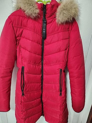Ženska zimska jakna – crvena, duža, prošivena. Moda piu anna. velicina na lalafo.rs — 3 Ženska zimska jakna – crvena, duža, prošivena. Moda piu anna. velicina — 3