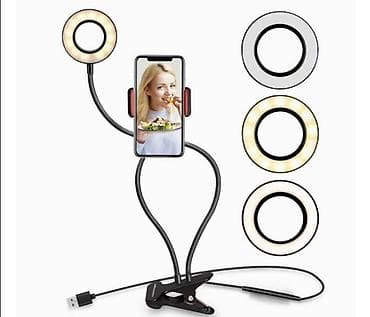 Ring Light za Selfie sa Fleksibilnim Držačem za Telefon Selfie na lalafo.rs — 3 Ring Light za Selfie sa Fleksibilnim Držačem za Telefon Selfie — 3