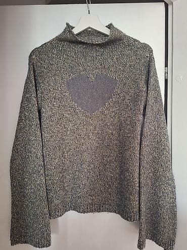 Twinset original sivi dzemper sa zlatnim i srebrnim protkanim nitima at lalafo.rs — 4 Twinset original sivi dzemper sa zlatnim i srebrnim protkanim nitima — 4