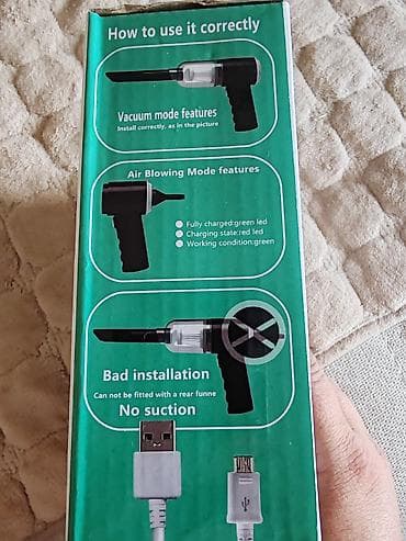 Vacuum & Steam Cleaners: 3 u 1 prenosivi mini usisivač AS-228 – za dom i auto - Kompaktan at lalafo.rs — 5 Vacuum & Steam Cleaners: 3 u 1 prenosivi mini usisivač AS-228 – za dom i auto - Kompaktan — 5