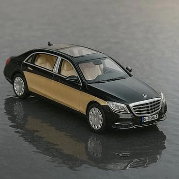 Mercedes-maybach s-class black & gold ekskluzivni model li na lalafo.rs — 1 Mercedes-maybach s-class black & gold ekskluzivni model li — 1