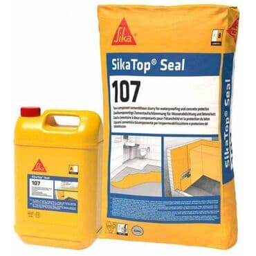 Sika TopSeal 107 je dvokomponentni cementni malter koji se koristi za na lalafo.rs Sika TopSeal 107 je dvokomponentni cementni malter koji se koristi za