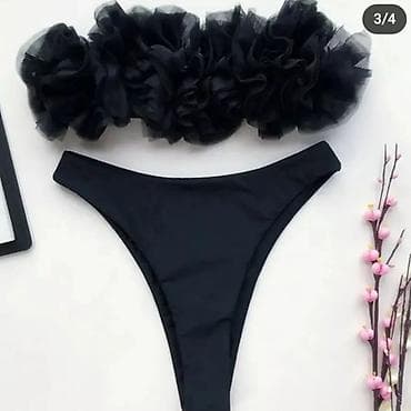 Kupaci dvodelni,gornji deo sa tilom. Crna boja,sa elastinom na lalafo.rs Kupaci dvodelni,gornji deo sa tilom. Crna boja,sa elastinom