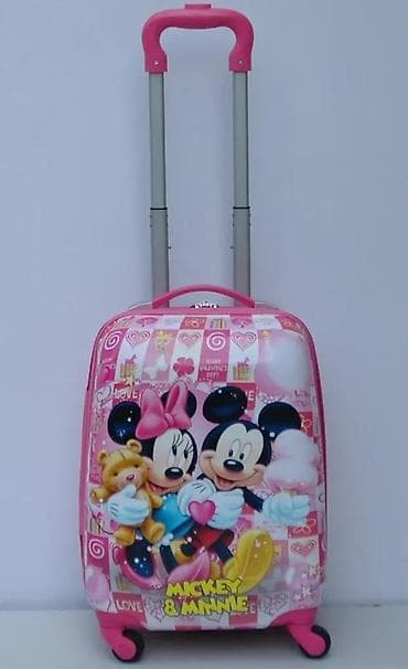 za svaki dan: Dečji kofer na točkiće – motiv Mickey & Minnie - Tvrda školjka od at lalafo.rs — 8 za svaki dan: Dečji kofer na točkiće – motiv Mickey & Minnie - Tvrda školjka od — 8