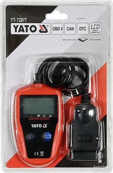 Autodijagnostika - Tester Interfejs OBD II EOBD PROFI Yato Cena na lalafo.rs — 2 Autodijagnostika - Tester Interfejs OBD II EOBD PROFI Yato Cena — 2