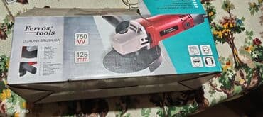 Clamps: Ugaona brusilica Ferros Tools 750 W, 125 mm - Snaga: 750 W - Prečnik at lalafo.rs — 1 Clamps: Ugaona brusilica Ferros Tools 750 W, 125 mm - Snaga: 750 W - Prečnik — 1