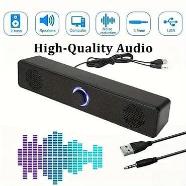 Electronics: Zvučnik za računar USB napajanje T NOVO. OPIS PROIZVODA: Zvučna traka at lalafo.rs — 3 Electronics: Zvučnik za računar USB napajanje T NOVO. OPIS PROIZVODA: Zvučna traka — 3