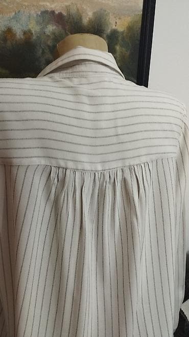 H&M bela košulja na tanke prugice na lalafo.rs — 3 H&M bela košulja na tanke prugice — 3