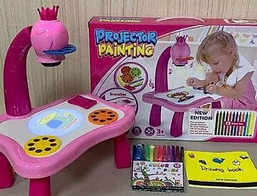Kreativne i edukativne igračke: 04. ☺️Uz nežno roze postolje i projektor u obliku krunice, mališani na lalafo.rs — 1 Kreativne i edukativne igračke: 04. ☺️Uz nežno roze postolje i projektor u obliku krunice, mališani — 1