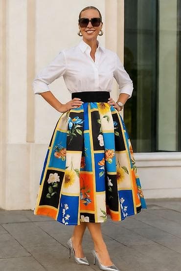 One size, Midi, bоја - Šareno na lalafo.rs One size, Midi, bоја - Šareno