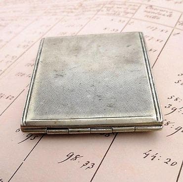 Vintage Kraft Alpacca tabakera, označena, Robert Kraft. ANTIKVITET na lalafo.rs — 7 Vintage Kraft Alpacca tabakera, označena, Robert Kraft. ANTIKVITET — 7