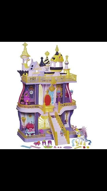 Moj mali poni 86×48cm dvorac Kanterlot dvorac My little pony Žuto na lalafo.rs — 3 Moj mali poni 86×48cm dvorac Kanterlot dvorac My little pony Žuto — 3