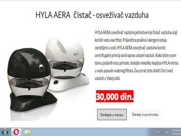 Prečišćivači vazduha: Ovlaživač hyla osveživač vazduha jeftino, elektronski revitalizator na lalafo.rs — 7 Prečišćivači vazduha: Ovlaživač hyla osveživač vazduha jeftino, elektronski revitalizator — 7
