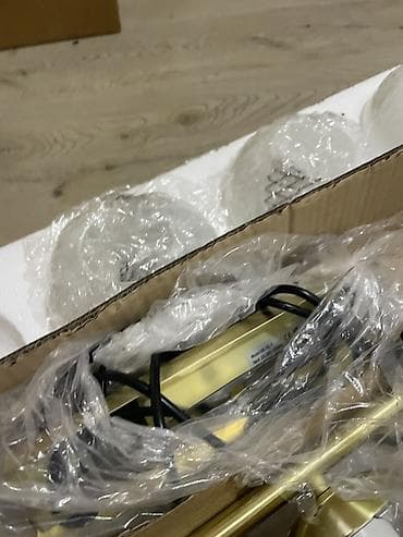 Viseća lampa za trpezariju/kuhinju – 5 sfera - Dizajn: moderna na lalafo.rs — 8 Viseća lampa za trpezariju/kuhinju – 5 sfera - Dizajn: moderna — 8