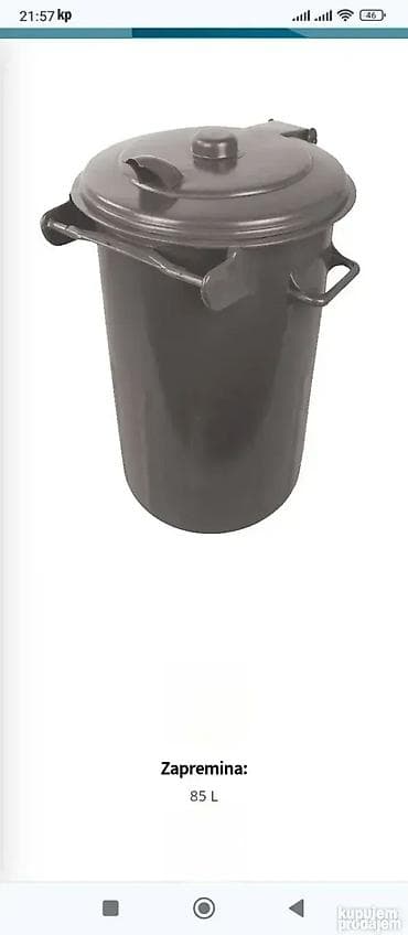 Kanta za smece 60 L 2.000 din at lalafo.rs — 3 Kanta za smece 60 L 2.000 din — 3