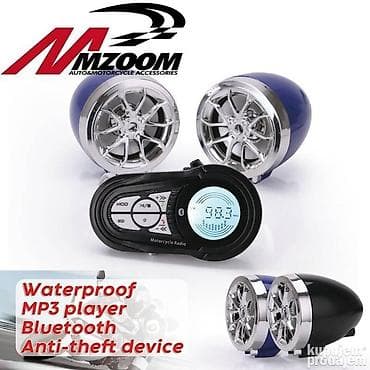 Zvučnici za motor sa Bluetooth-om Vodootporni sistem ozvučenja – na lalafo.rs — 1 Zvučnici za motor sa Bluetooth-om Vodootporni sistem ozvučenja – — 1