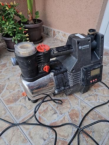 Gardena 6005 inox LCD – automatska kućna hidrostanica/pumpa za vodu - na lalafo.rs — 1 Gardena 6005 inox LCD – automatska kućna hidrostanica/pumpa za vodu - — 1