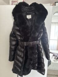 Ženska zimska jakna/kaput sa krznom - Boja: crna, visokog sjaja - na lalafo.rs Ženska zimska jakna/kaput sa krznom - Boja: crna, visokog sjaja -