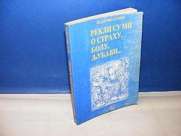 Rekli su mi o strahu, bolu, ljubavi. Nada Mijatović (autor) na lalafo.rs Rekli su mi o strahu, bolu, ljubavi. Nada Mijatović (autor)