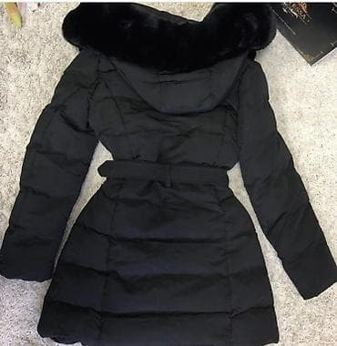 kozna jakna sa: Ženska zimska jakna sa krznom – elegantan crni model - Boja: crna - na lalafo.rs — 2 kozna jakna sa: Ženska zimska jakna sa krznom – elegantan crni model - Boja: crna - — 2