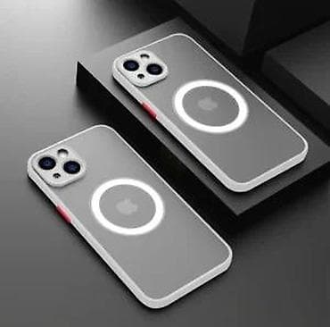 Mobile Phones & Accessories: MagSafe futrola za iPhone – providna, sa belim okvirom - at lalafo.rs — 2 Mobile Phones & Accessories: MagSafe futrola za iPhone – providna, sa belim okvirom - — 2