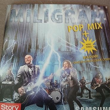 Miligram – Pop Mix (CD) Izdanje muzičke grupe Miligram sa pop miksom na lalafo.rs Miligram – Pop Mix (CD) Izdanje muzičke grupe Miligram sa pop miksom