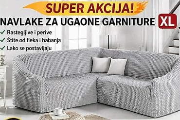 Furniture Covers: 04. Navlake za ugaone garniture bez karnera – XL veličina Rastegljive at lalafo.rs — 4 Furniture Covers: 04. Navlake za ugaone garniture bez karnera – XL veličina Rastegljive — 4