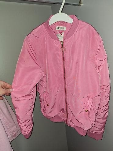 H&M dečja bomber jakna + džemper - Jakna: roza H&M bomber na lalafo.rs — 1 H&M dečja bomber jakna + džemper - Jakna: roza H&M bomber — 1