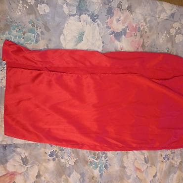 Elegantna duga crvena haljina - Model: uska, duga do poda, blagi šlic na lalafo.rs — 3 Elegantna duga crvena haljina - Model: uska, duga do poda, blagi šlic — 3