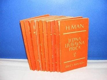 BIBLIOTEKA Reč i misao - 10 knjiga 1. h. man, jedna ljubavna priča 2 na lalafo.rs BIBLIOTEKA Reč i misao - 10 knjiga 1. h. man, jedna ljubavna priča 2