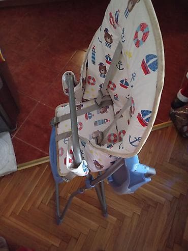 Dečija hranilica sa poslužavnikom - Stabilna metalna konstrukcija sa na lalafo.rs — 6 Dečija hranilica sa poslužavnikom - Stabilna metalna konstrukcija sa — 6