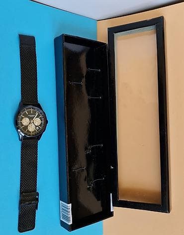 Akribos XXIV muški hronograf sat - Kućište u crnoj boji sa poliranim na lalafo.rs — 8 Akribos XXIV muški hronograf sat - Kućište u crnoj boji sa poliranim — 8