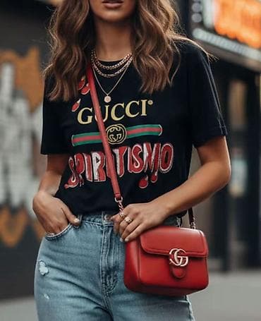 GUCCI “SPIRITISMO” majica – crna - Model: kratki rukav, klasičan na lalafo.rs — 2 GUCCI “SPIRITISMO” majica – crna - Model: kratki rukav, klasičan — 2