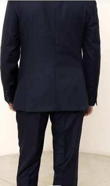 Workwear: Two-piece suit, L, Mona, color - Blue, Wool at lalafo.rs — 2 Workwear: Two-piece suit, L, Mona, color - Blue, Wool — 2