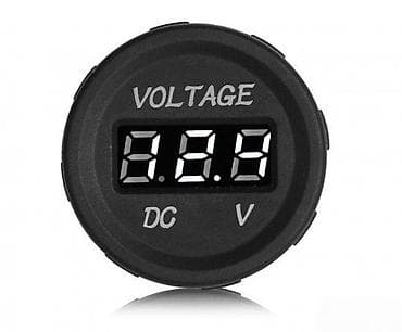 Digitalni DC voltmetar za ugradnju (okrugli) - Merenje napona na lalafo.rs Digitalni DC voltmetar za ugradnju (okrugli) - Merenje napona